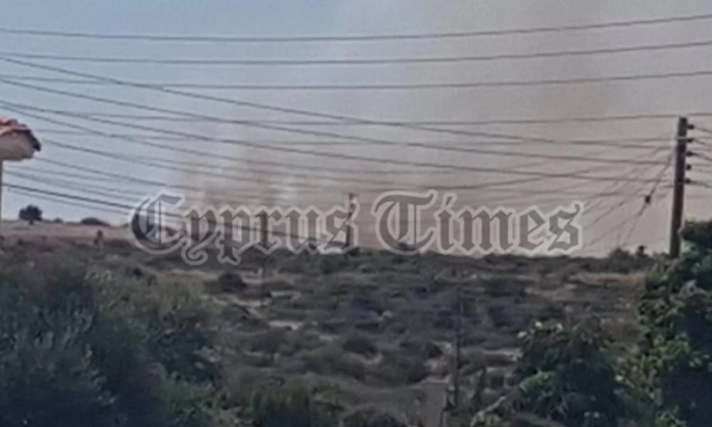 Κύπρος: Πυρκαγιά σε περιοχή των βρετανικών βάσεων